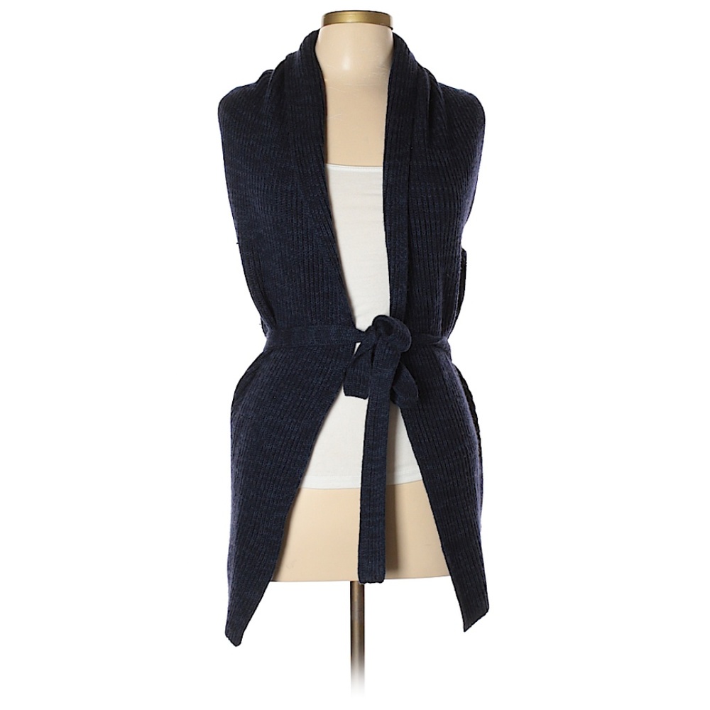 Banana Republic 100% Merino Wool Cardigan in Navy